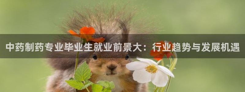 九游会老哥俱乐部：中药制药专业毕业生就业前景大：行业趋势与发展机遇