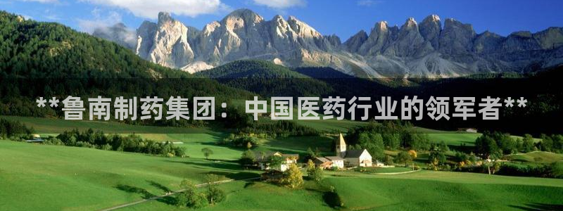 九游会老哥俱乐部官网：**鲁南制药集团：中国医药行业的领军者**