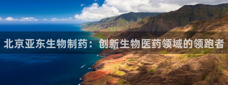 ag九游老哥俱乐部：北京亚东生物制药：创新生物医药领域的领跑者