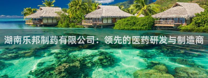 九游会老哥俱乐部必备的交流社区：湖南乐邦制药有限公司：领先的医药研发与制造商