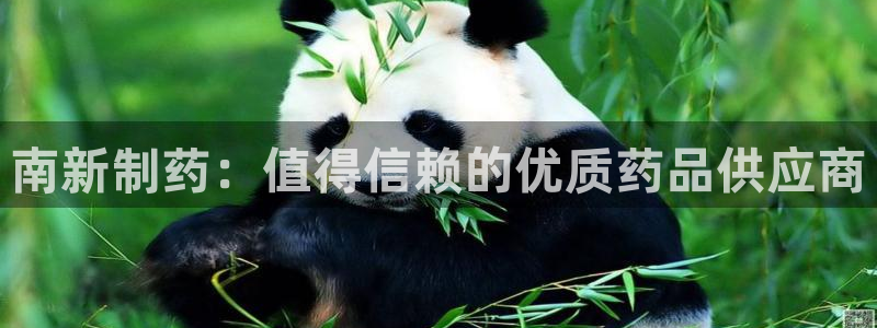 老哥吧九游会：南新制药：值得信赖的优质药品供应商