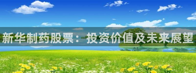老哥吧九游会下架吗：新华制药股票：投资价值及未来展望