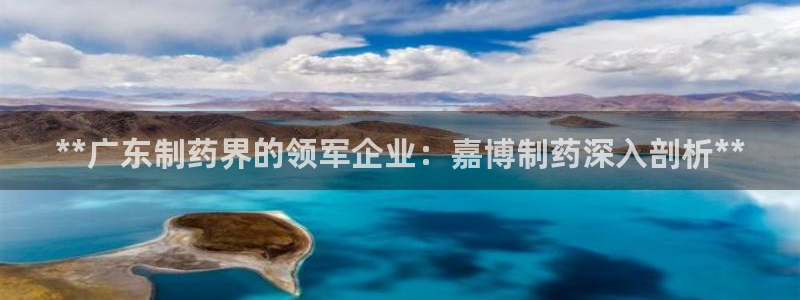 j9九游会老哥俱乐部交流区：**广东制药界的领军企业：嘉博制药深入剖析**