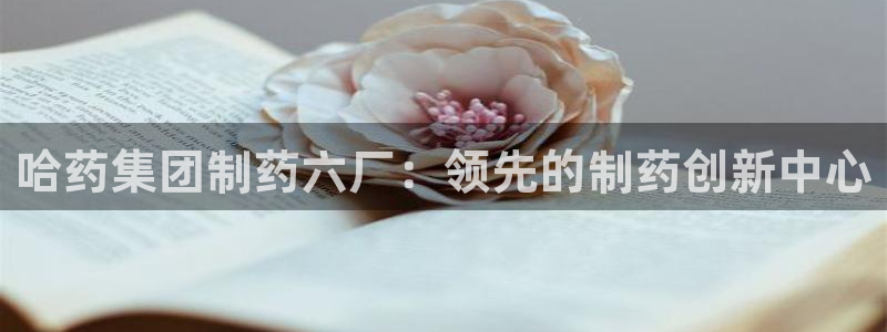 九游会老哥俱乐部论坛版：哈药集团制药六厂：领先的制药创新中心
