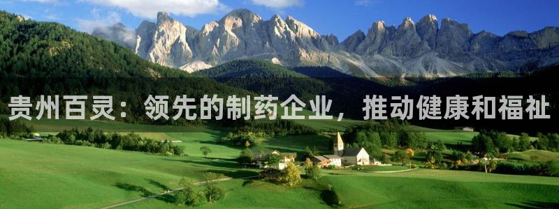 九游老哥俱乐部官网登录：贵州百灵：领先的制药企业，推动健康和福祉