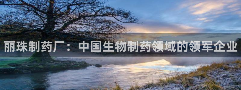 九游会老哥俱乐部论坛版：丽珠制药厂：中国生物制药领域的领军企业
