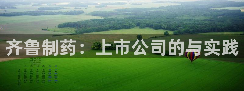 老哥俱乐部是干什么的：齐鲁制药：上市公司的与实践