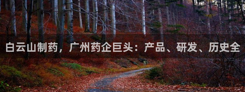 九游会老哥俱乐部：白云山制药，广州药企巨头：产品、研发、历史全