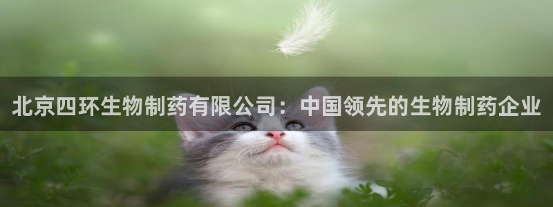 九游会老哥俱乐部官网：北京四环生物制药有限公司：中国领先的生物制药企业
